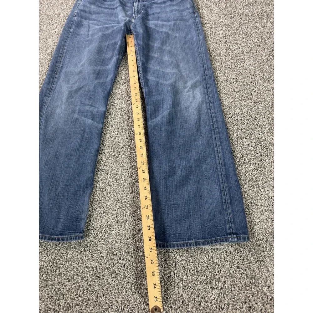 Banana Republic Relaxed Straight Jeans Men's Size 35X32 Blue Baggy